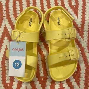 Cat & Jack Yellow Sandals